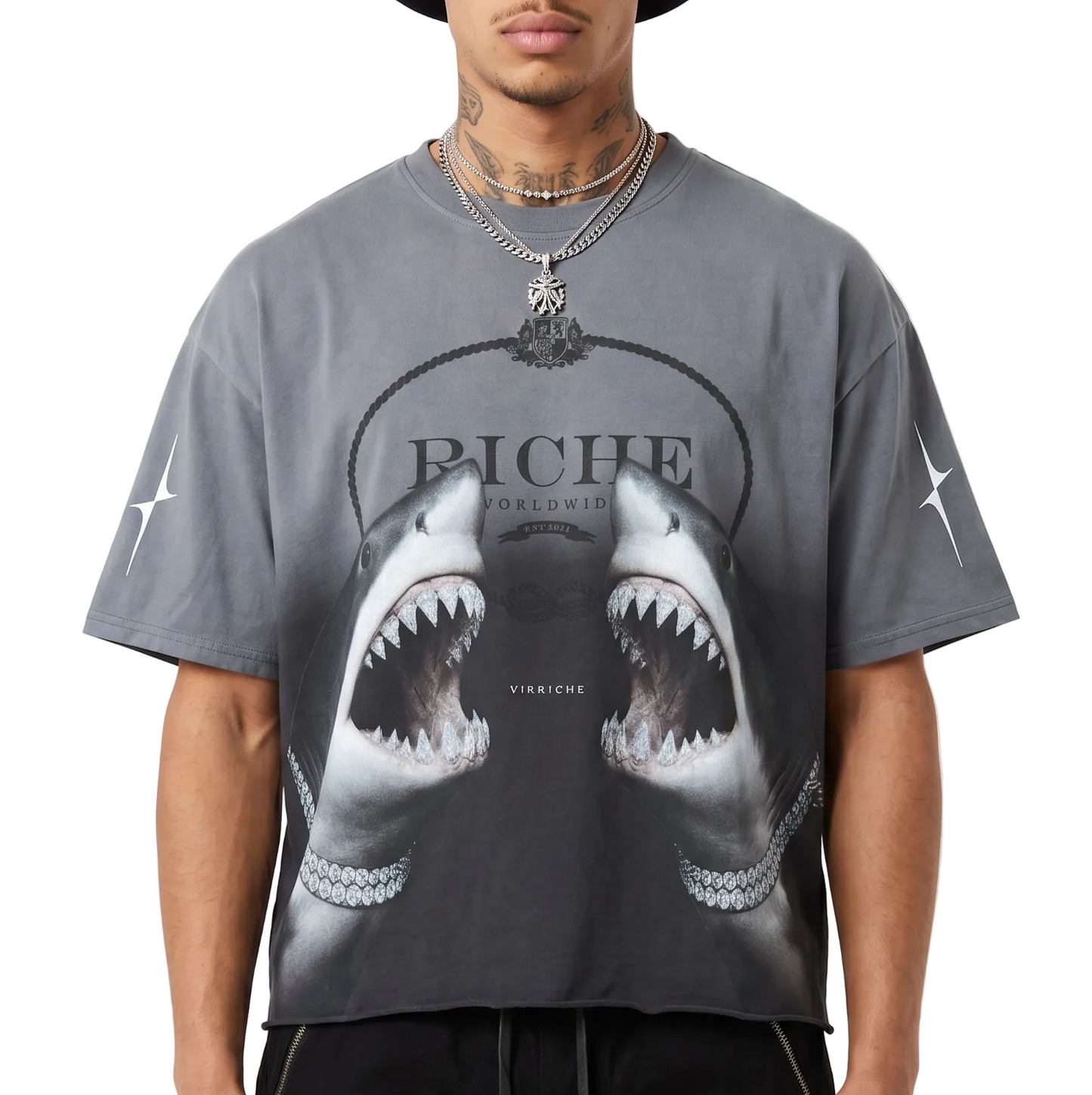 Grilled shark tee