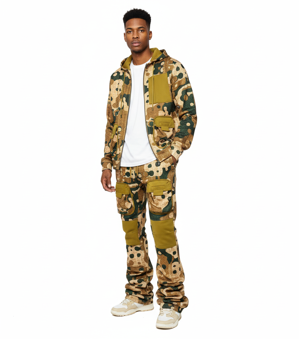 Camouflage Track Suit