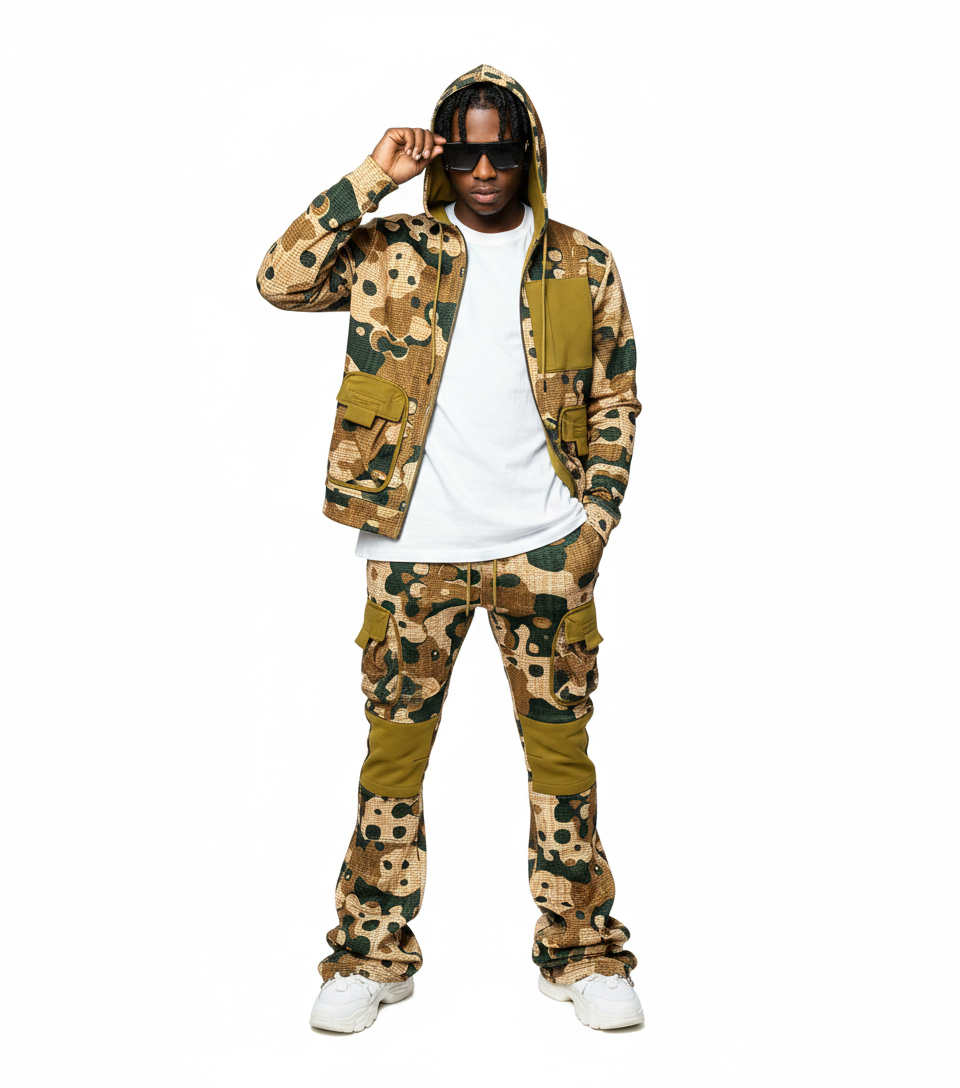 Camouflage Track Suit
