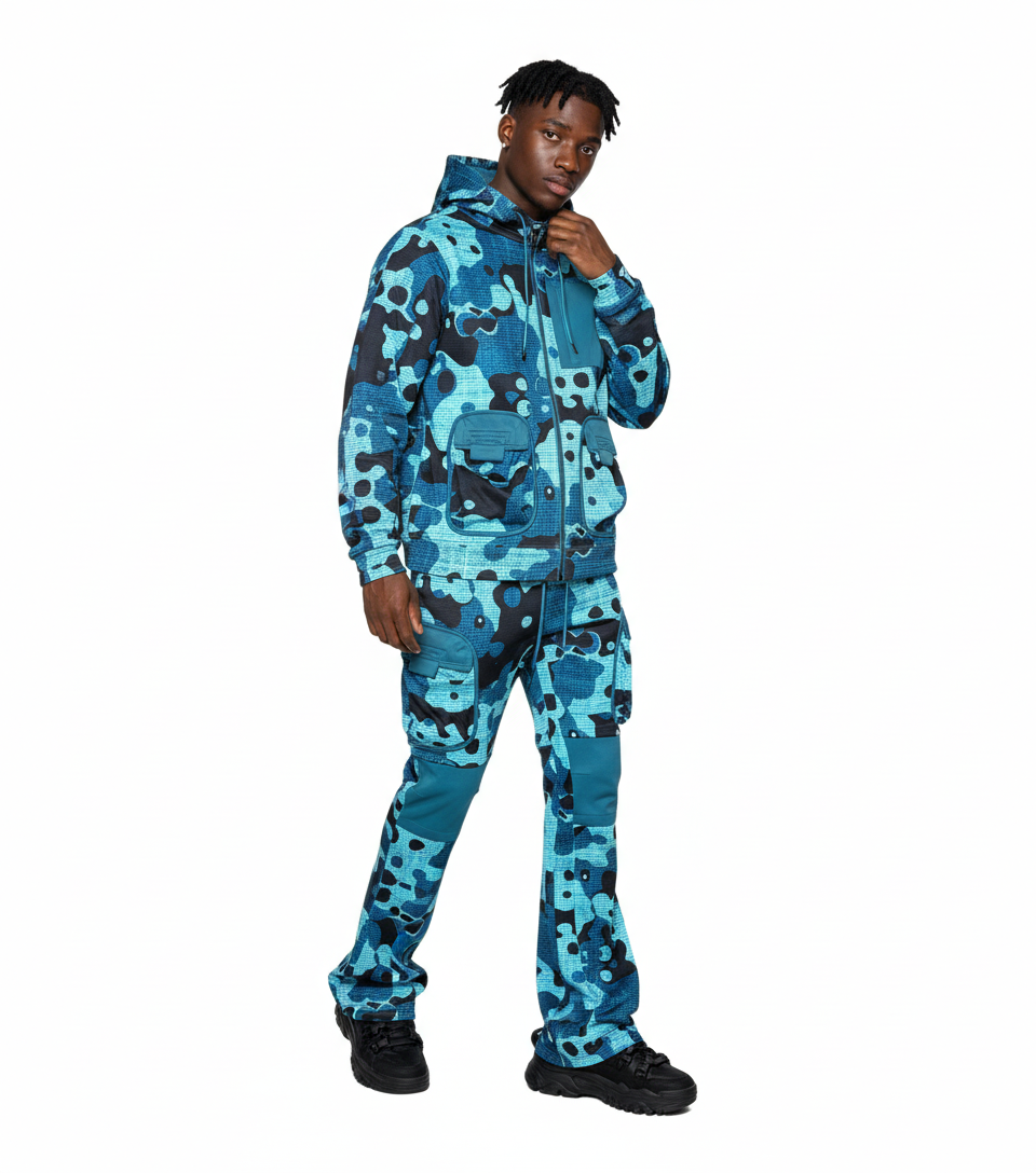 Camouflage Track Suit