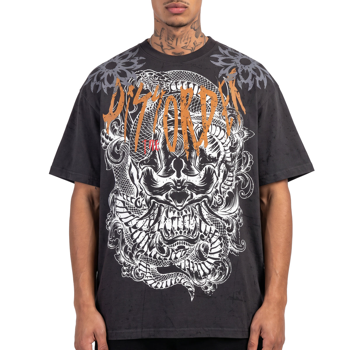 Serpent skull tee