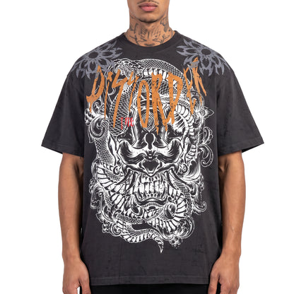 Serpent skull tee