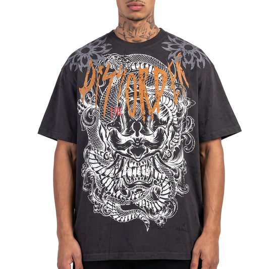 Serpent skull tee