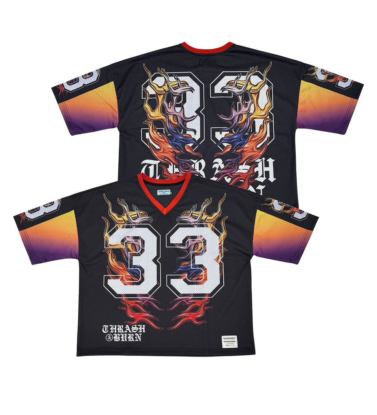 Crash & burn jersey