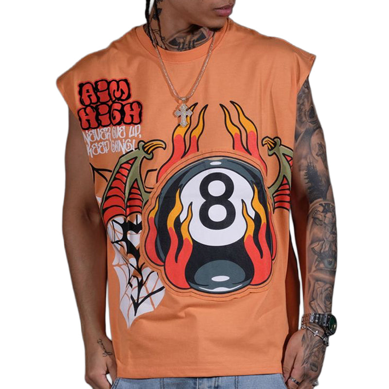 Aim High Sleeveless Shirt