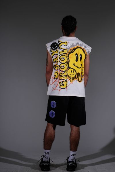 Still Groovy Sleeveless Shirt
