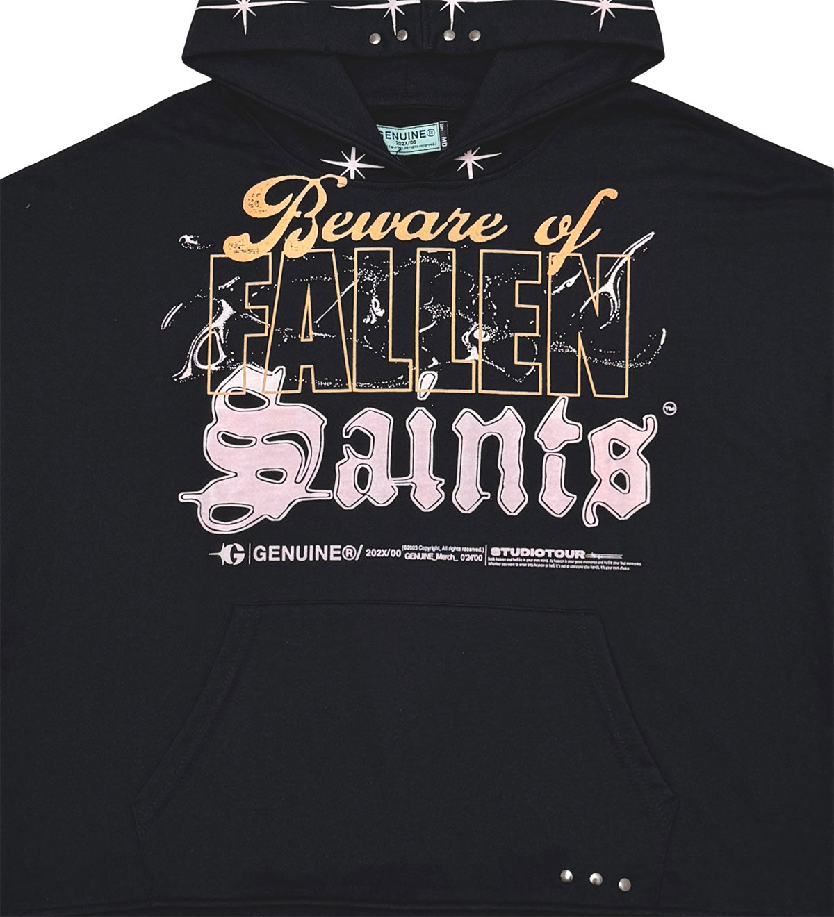 Beware short sleeve hoodie
