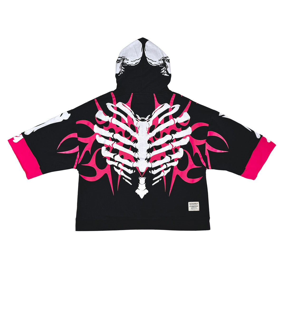Xray short sleeve hoodie