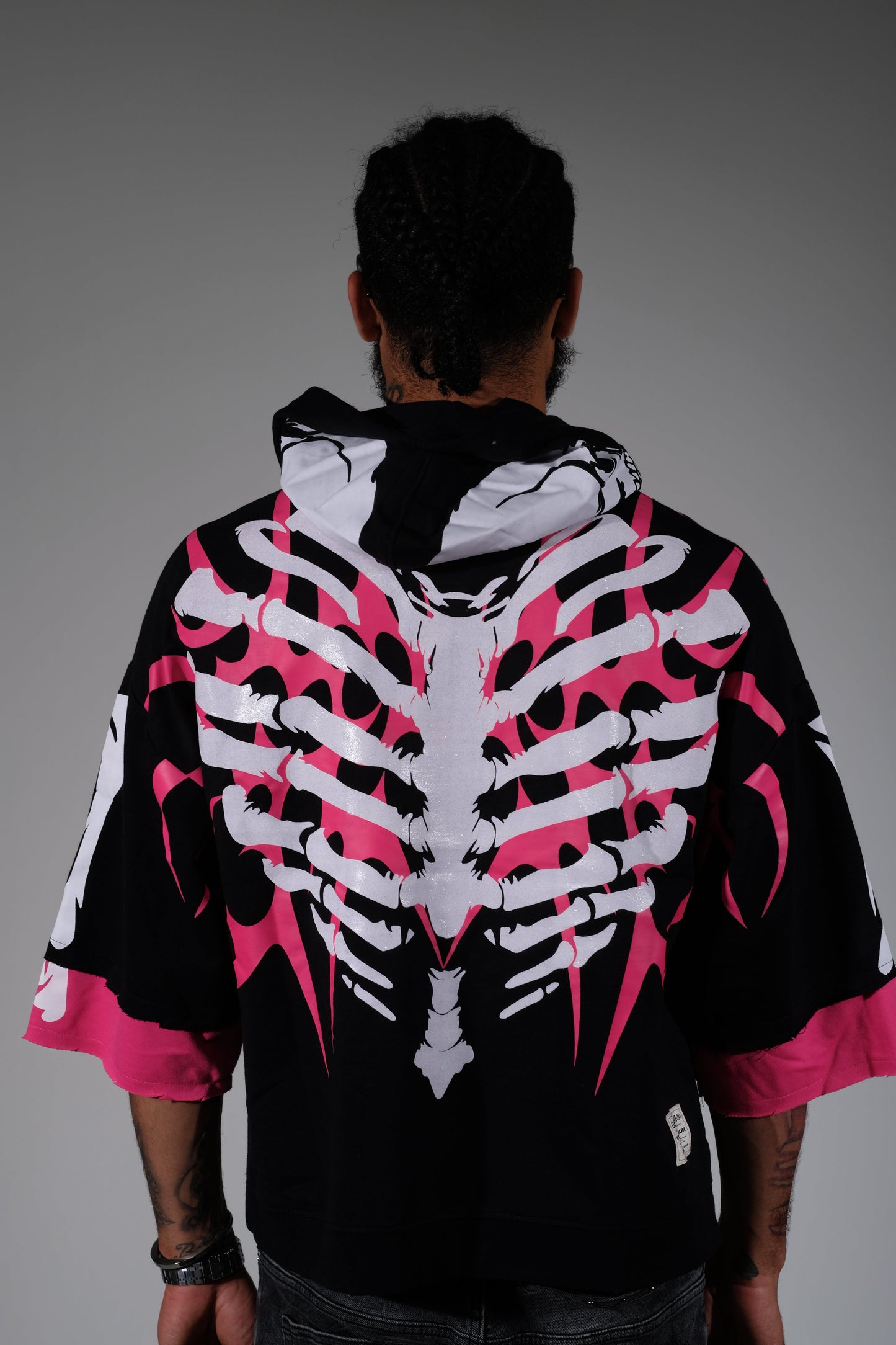 Xray short sleeve hoodie