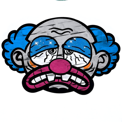 Sad Clown T Shirt By Genuine- 11