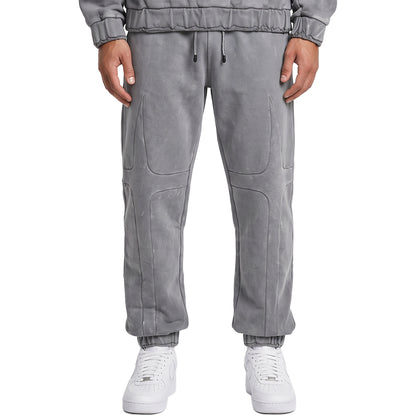Unknown Contour Panel Mineral-Wash Joggers