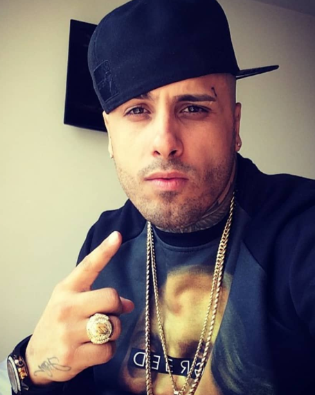NICKY JAM wearing Vie Riche