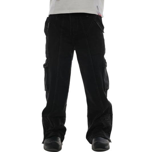 Baggy Denim Cargo Jeans