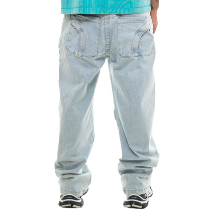 Baggy Round Pocket Denim Jeans