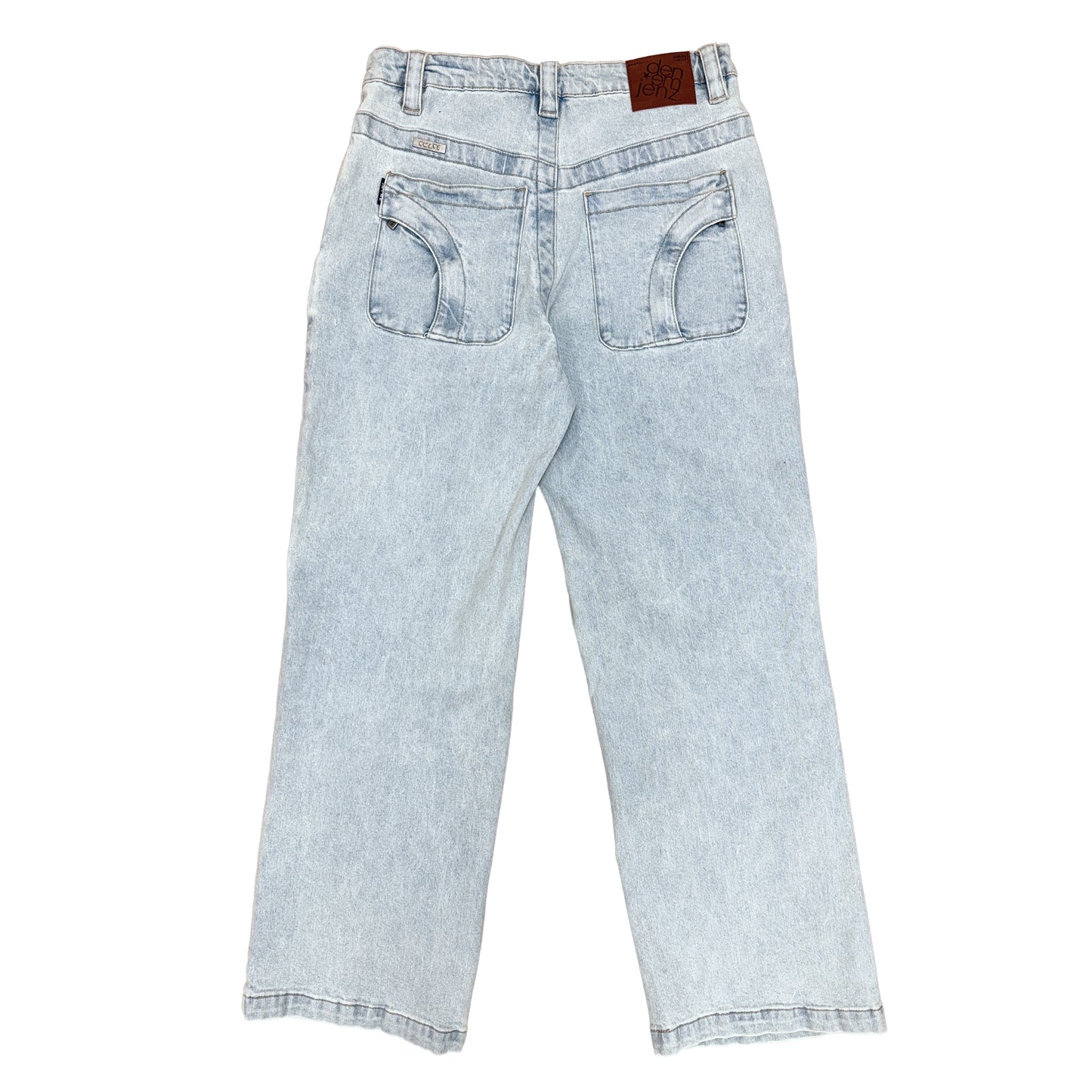 Baggy Round Pocket Denim Jeans