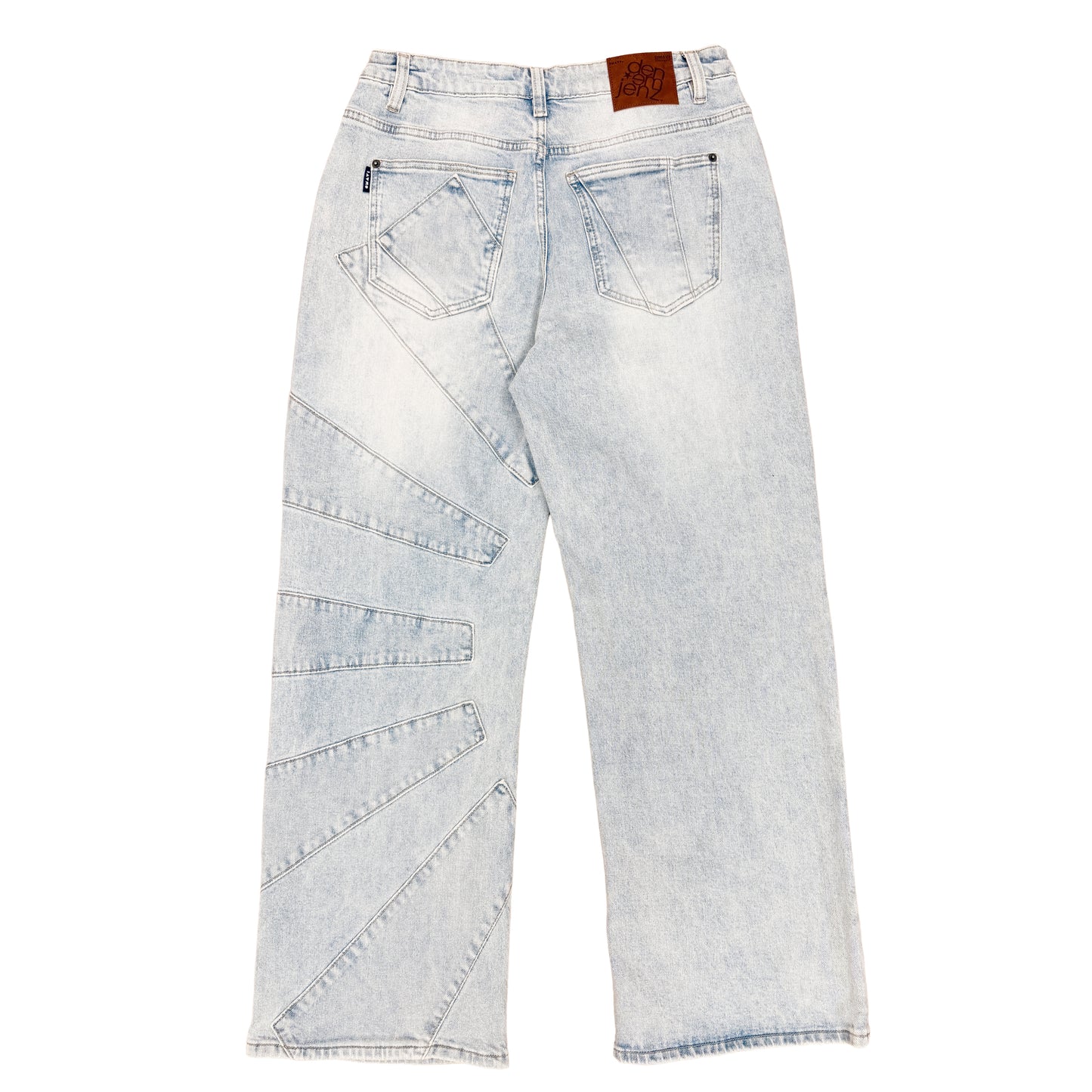 Baggy Panel Denim Jeans