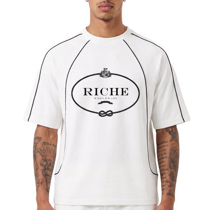 Riche stitch raglan t-shirt
