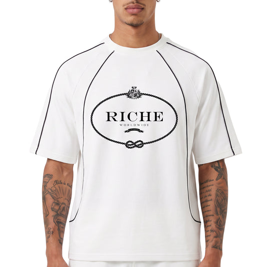 Riche stitch raglan t-shirt