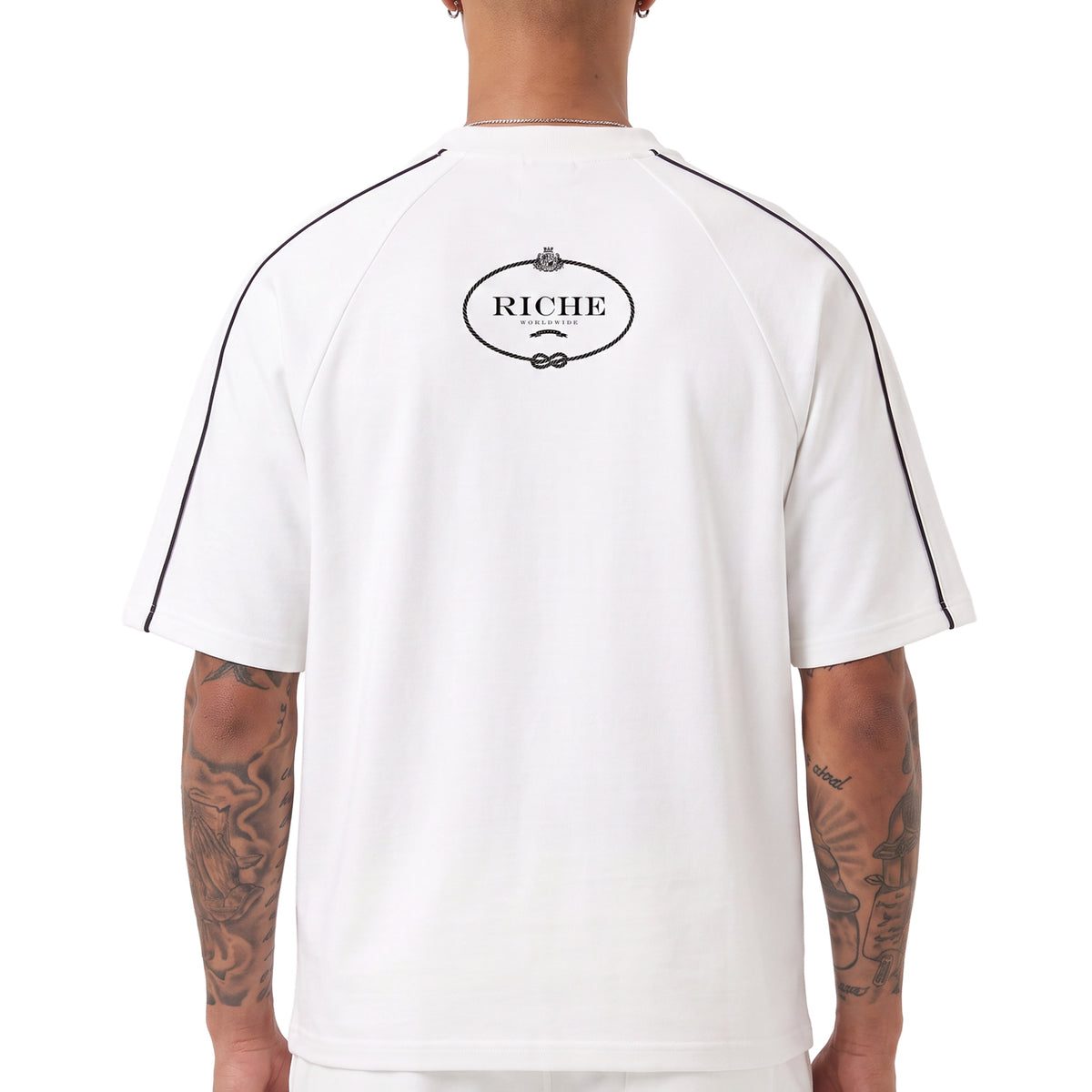 Riche stitch raglan t-shirt