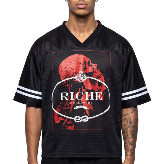 Red Death Taped Mesh T-Shirt