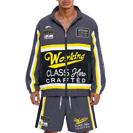 Working class nylon short set