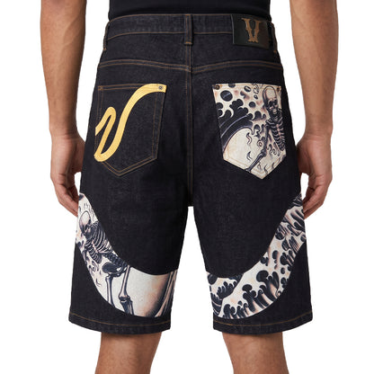 Skeleton surf jorts