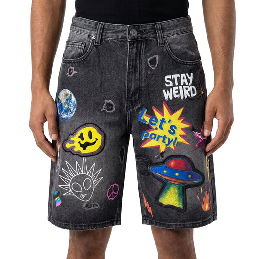 Cosmic misfit shorts