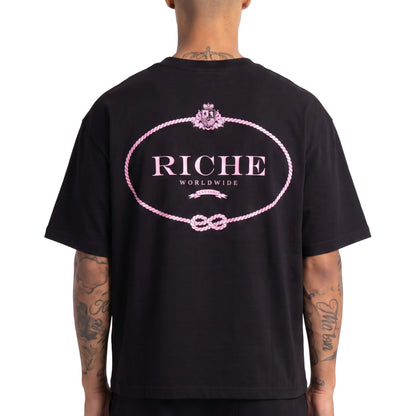 Chrome death Heavyweight Boxy T-Shirt Streetwear VR-MTO - 2 | Vie-Riche