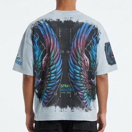 Burning skull tshirt