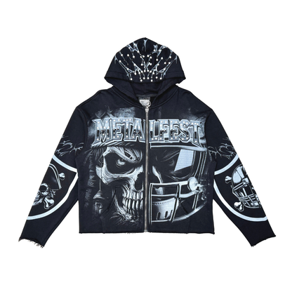 Metalfest zipper hoodie