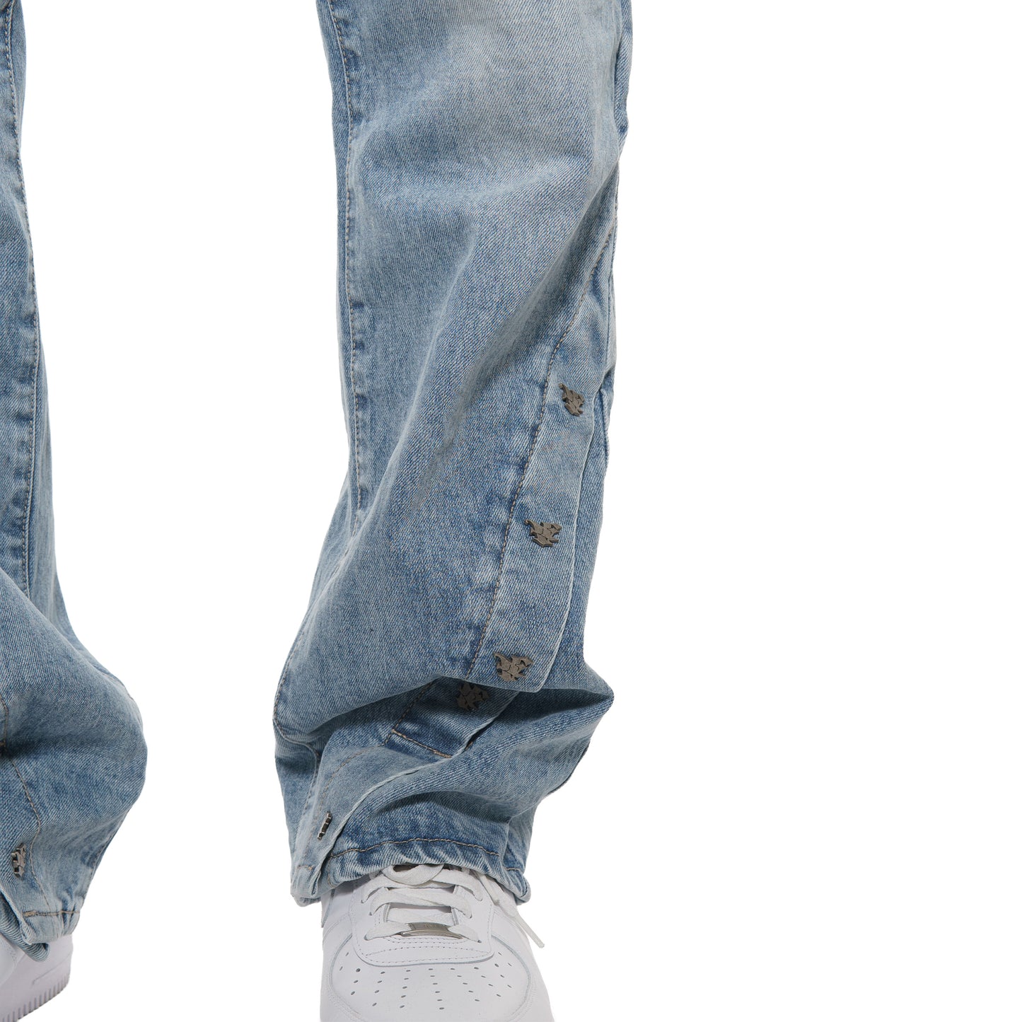 Studded premium western fit denim pant