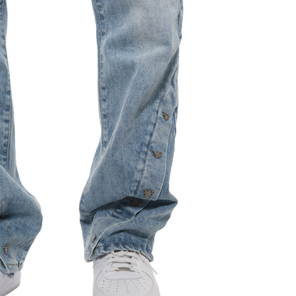 Studded premium western fit denim pant