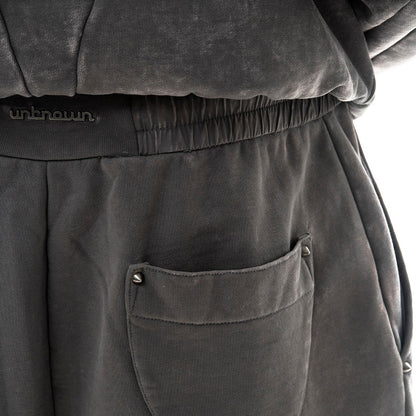 Garment-dyed heavyweight cotton fleece sweatpants