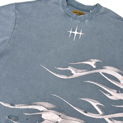 Metalic flames tee by Unknown - 11 | Vie+Riche