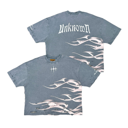 Metalic flames tee by Unknown - 12 | Vie+Riche
