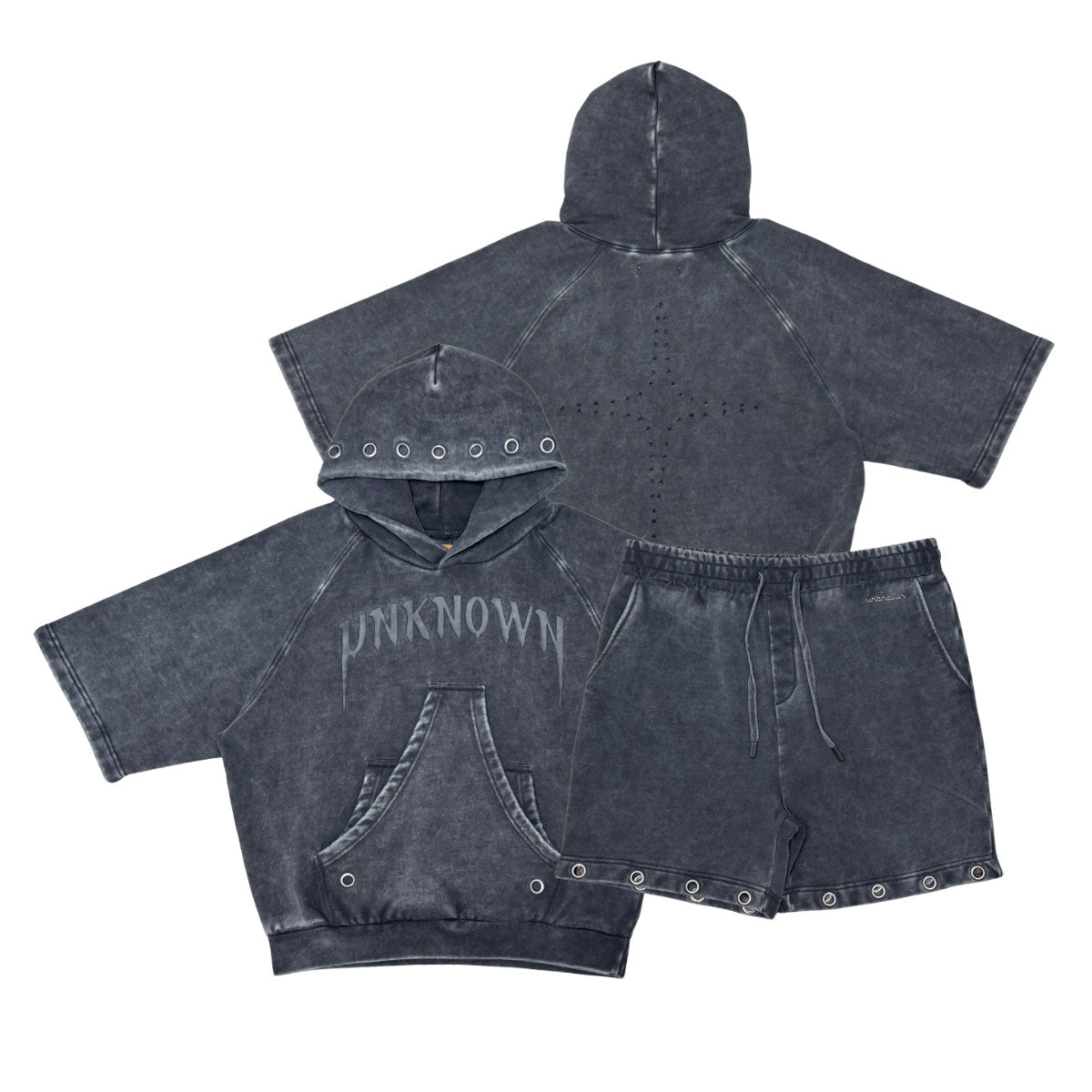Unknown short sleeve hoodie by Unknown - 12 | Vie+Riche