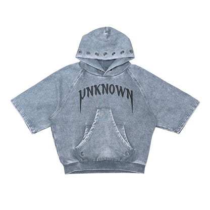 Unknown short sleeve hoodie