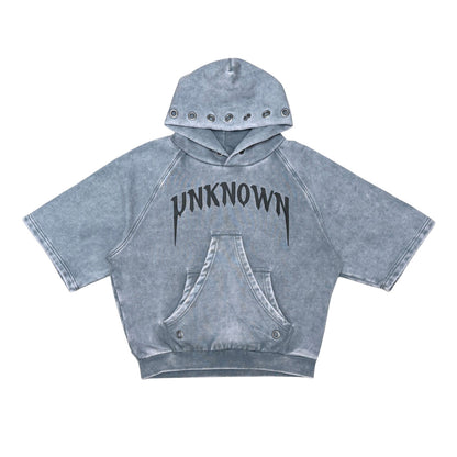 Unknown short sleeve hoodie by Unknown - 3 | Vie+Riche
