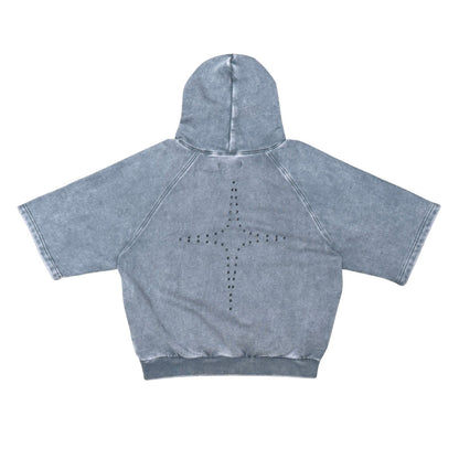 Unknown short sleeve hoodie