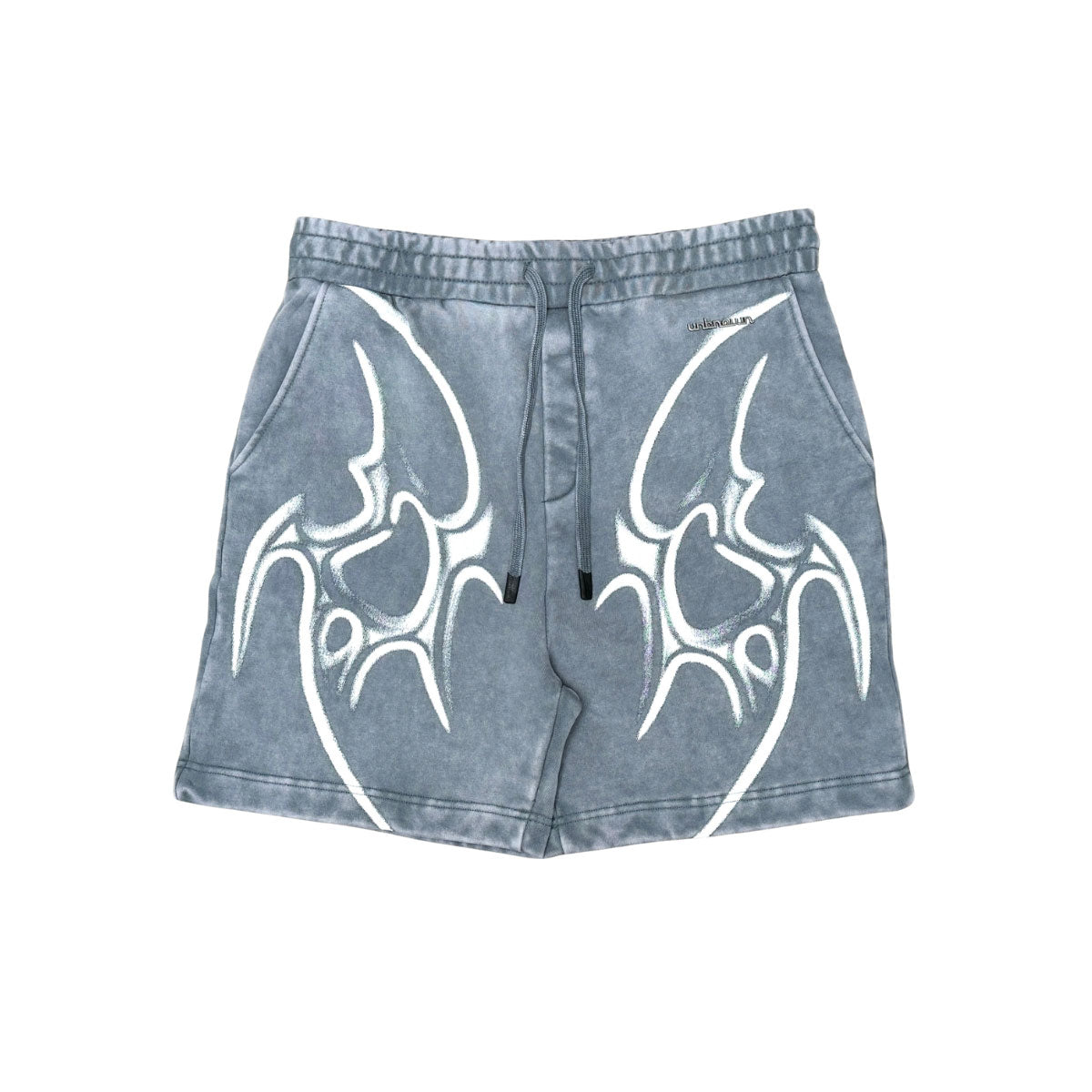 Tribal washed shorts by Unknown - 5 | Vie+Riche