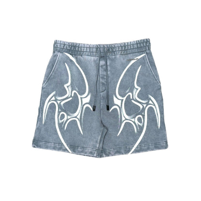Tribal washed shorts