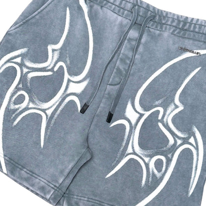 Tribal washed shorts by Unknown - 6 | Vie+Riche