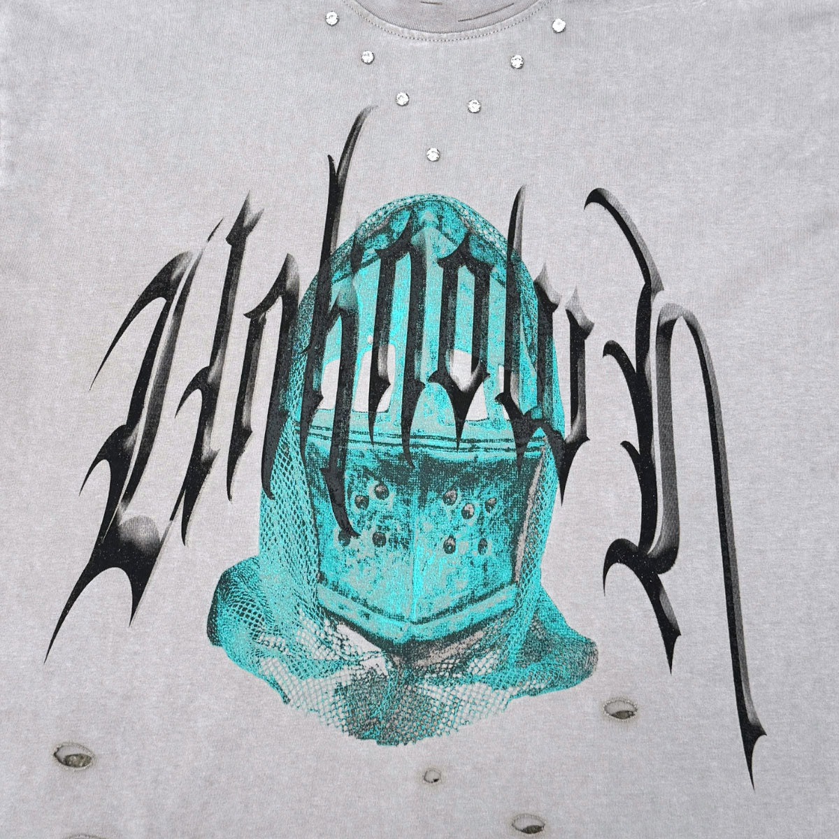 Knight helmet tee by Unknown - 15 | Vie+Riche