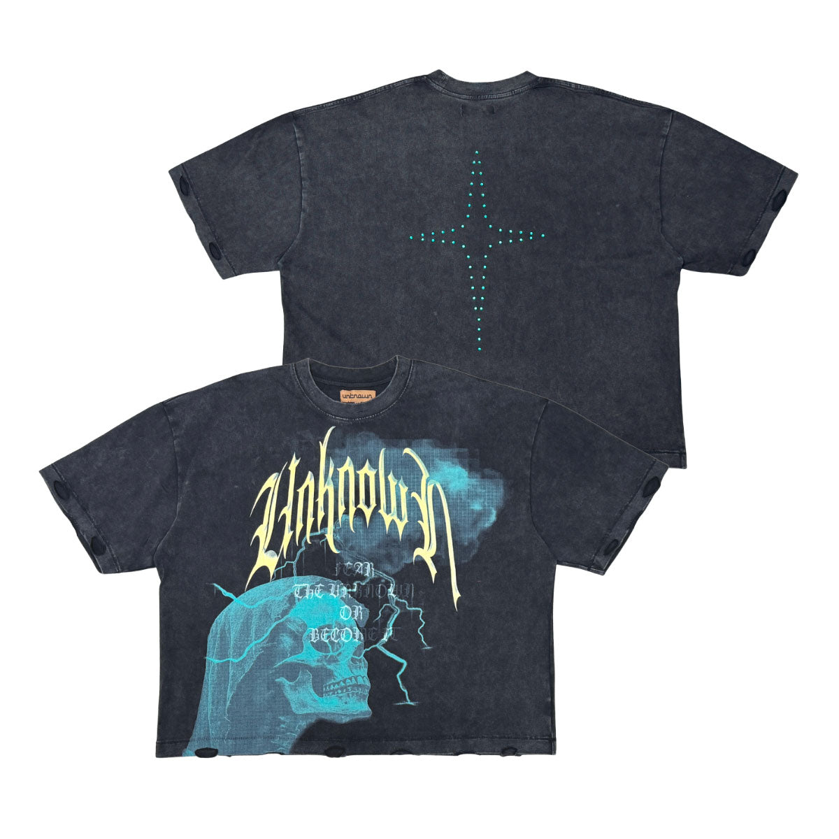 Skull cloud tee by Unknown - 6 | Vie+Riche