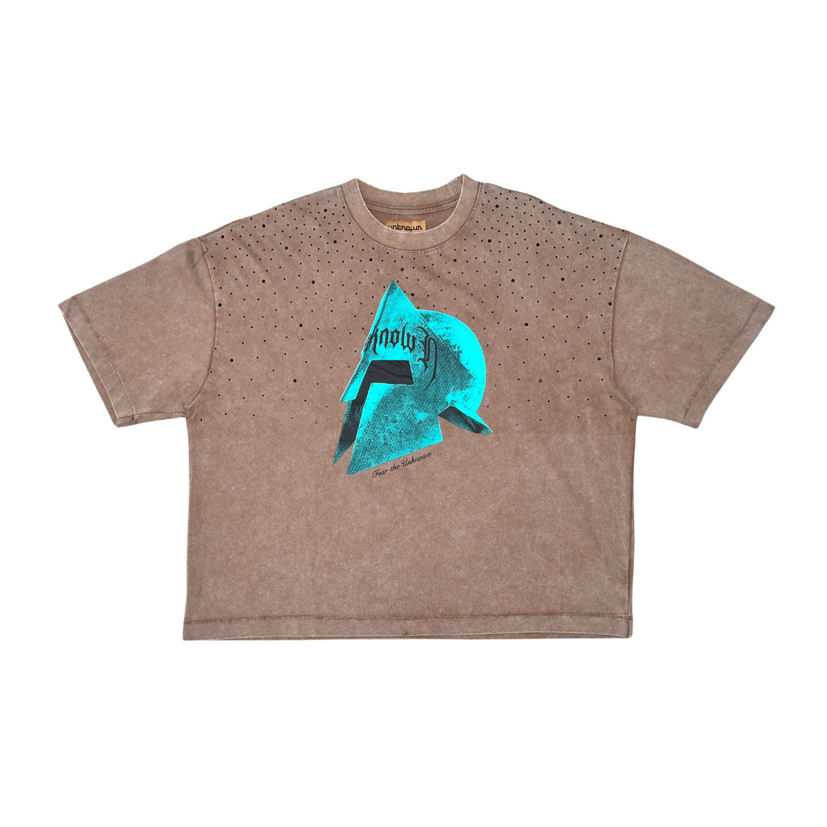 Unknown knight helmet tee by Unknown - 13 | Vie+Riche