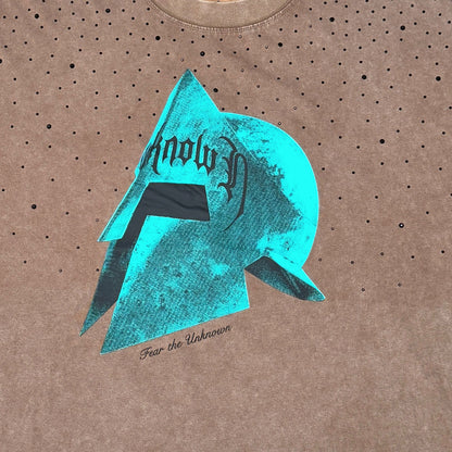 Unknown knight helmet tee by Unknown - 15 | Vie+Riche