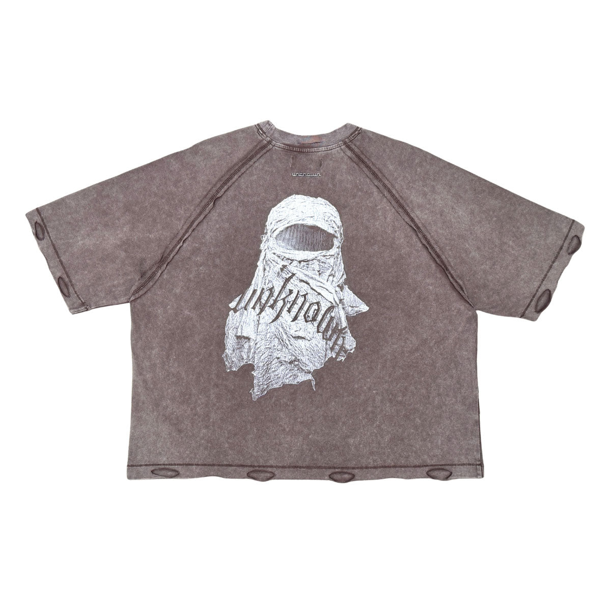 Masked washed tee by Unknown - 10 | Vie+Riche