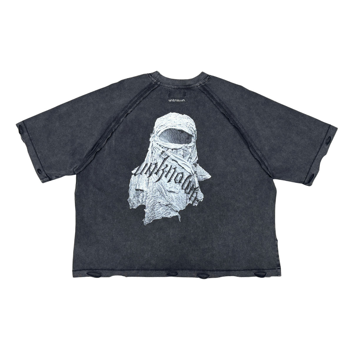 Masked washed tee by Unknown - 4 | Vie+Riche