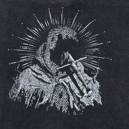 Figure washed tee