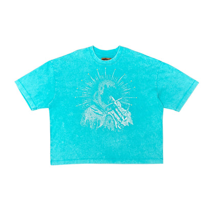 Figure washed tee by Unknown - 8 | Vie+Riche